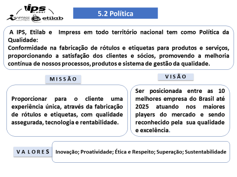 Politica de Qualidade